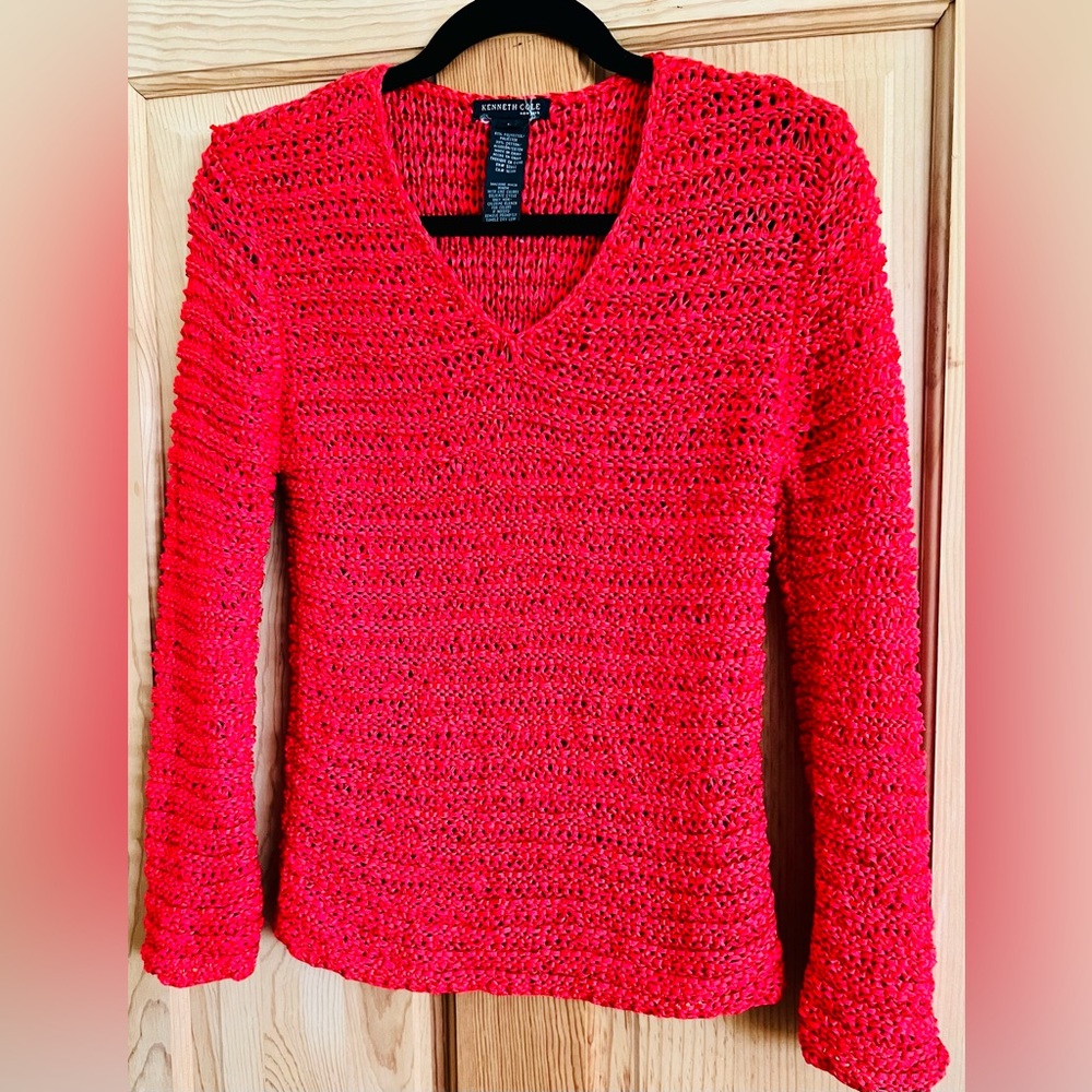 Kenneth Cole new jork woman sweater Size L